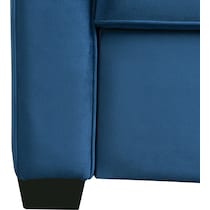 westly blue sofa bed   