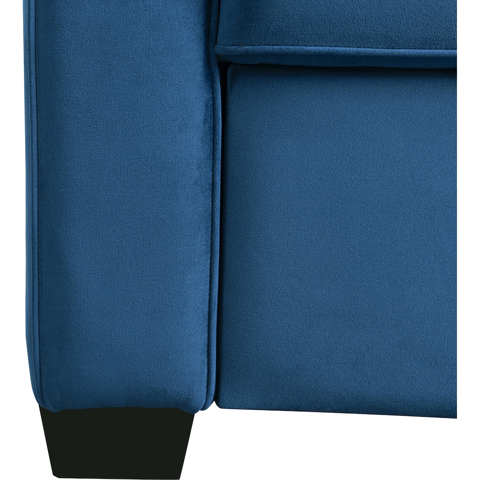 westly blue sofa bed   