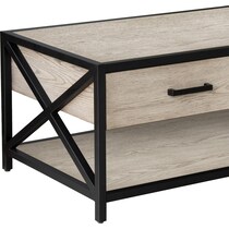 weston gray coffee table   