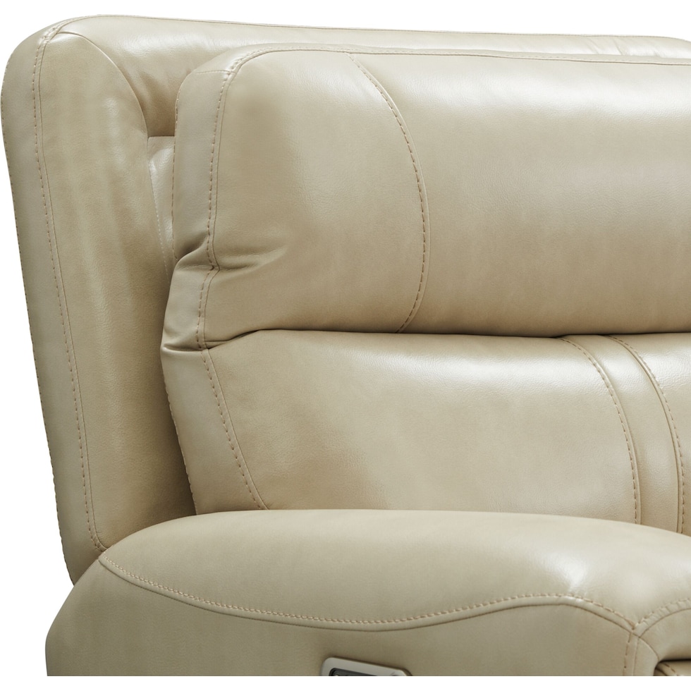 weston white recliner   