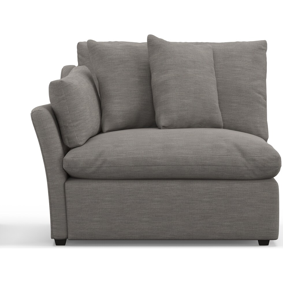 westport gray left facing chair   