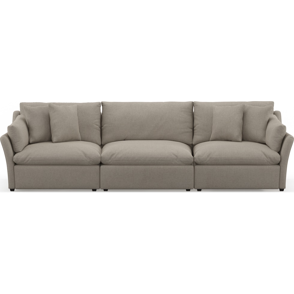 westport gray sofa   