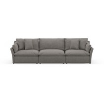 westport gray sofa   