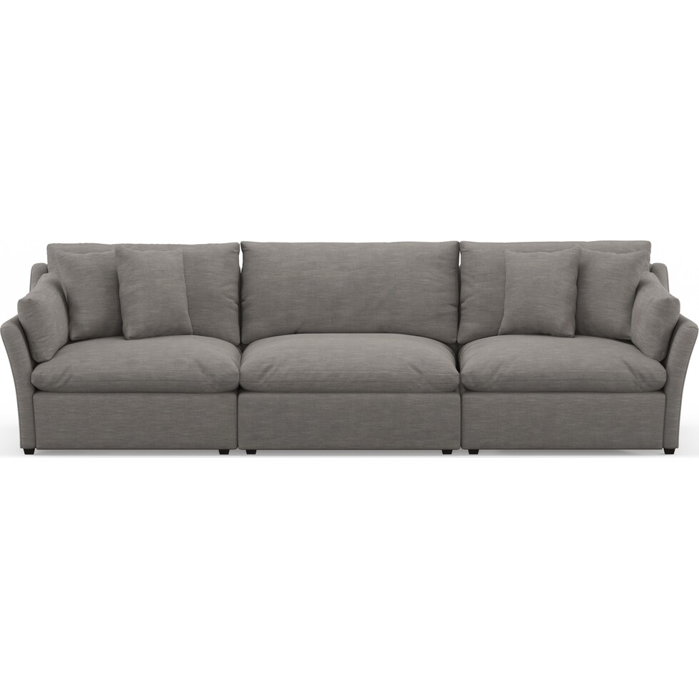 westport gray sofa   