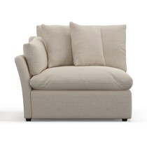 westport white left facing chair   