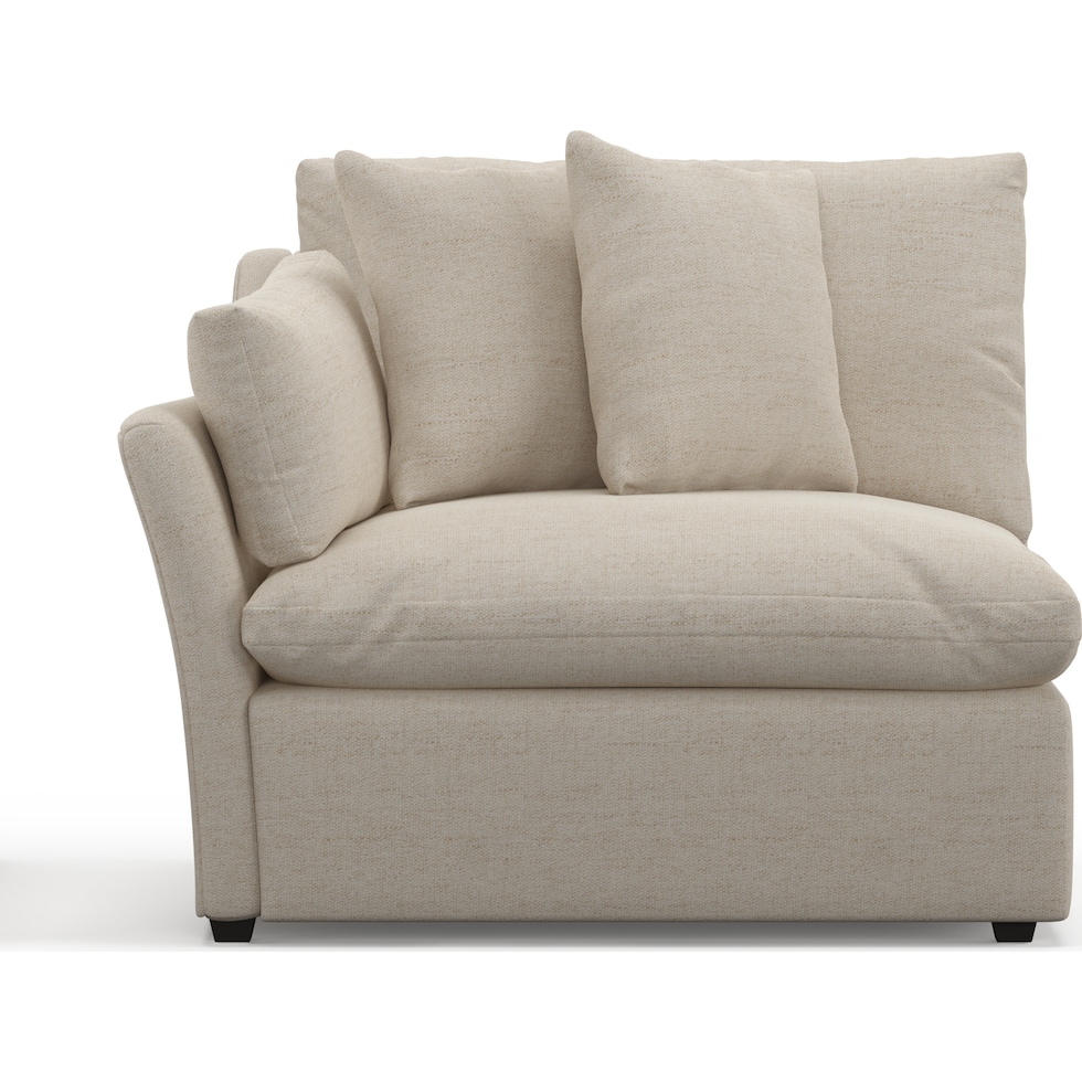 westport white left facing chair   