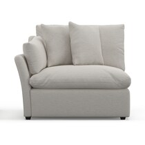 westport white left facing chair   