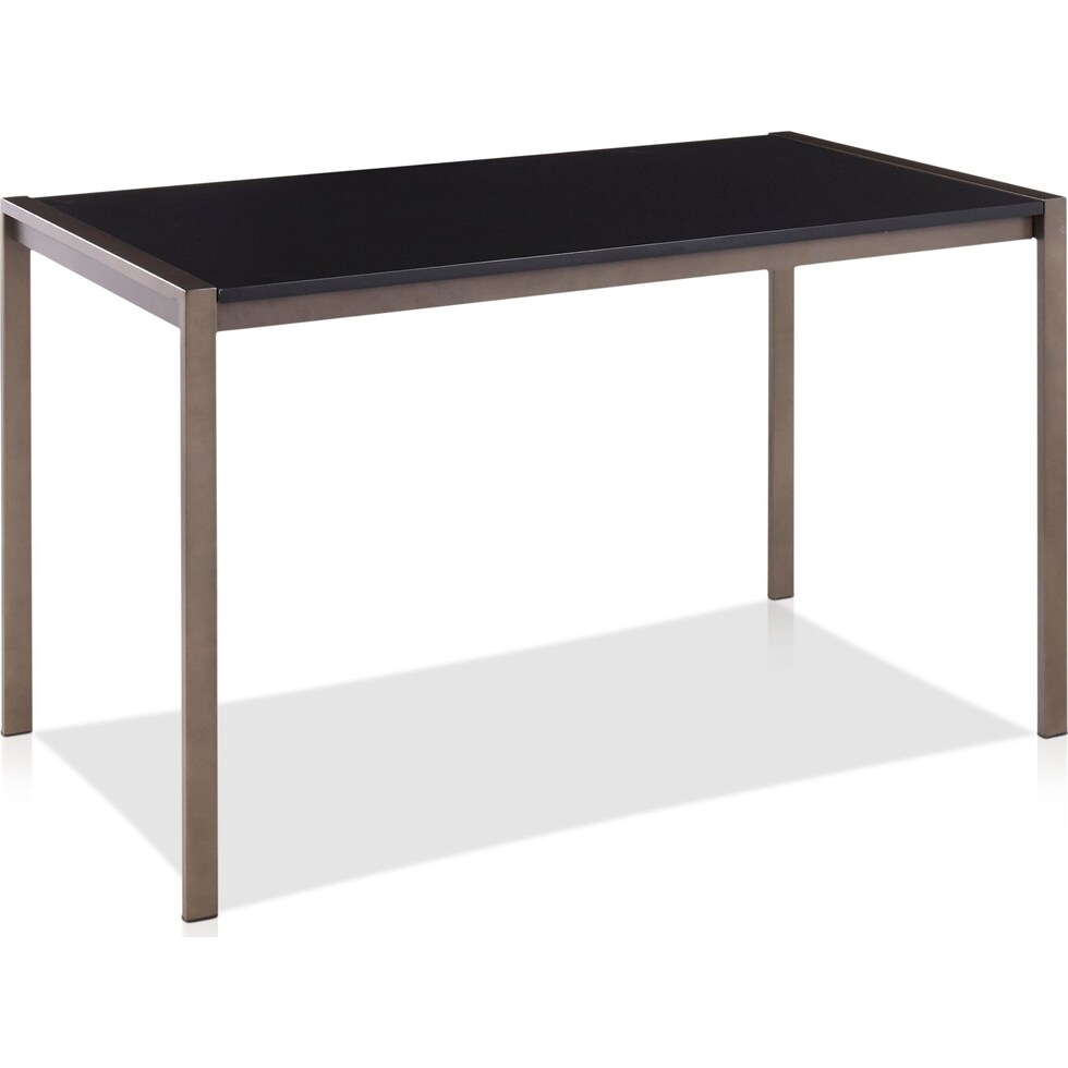 wheaton black dining table   