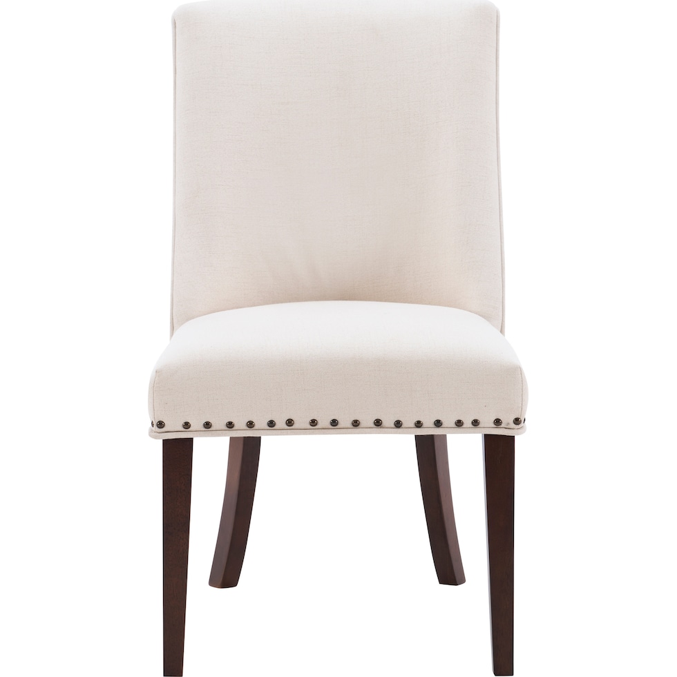 whitaker dark brown dining chair   