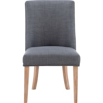 whitaker gray dining chair   