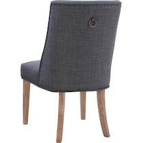 whitaker gray dining chair   