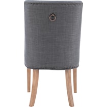 whitaker gray dining chair   