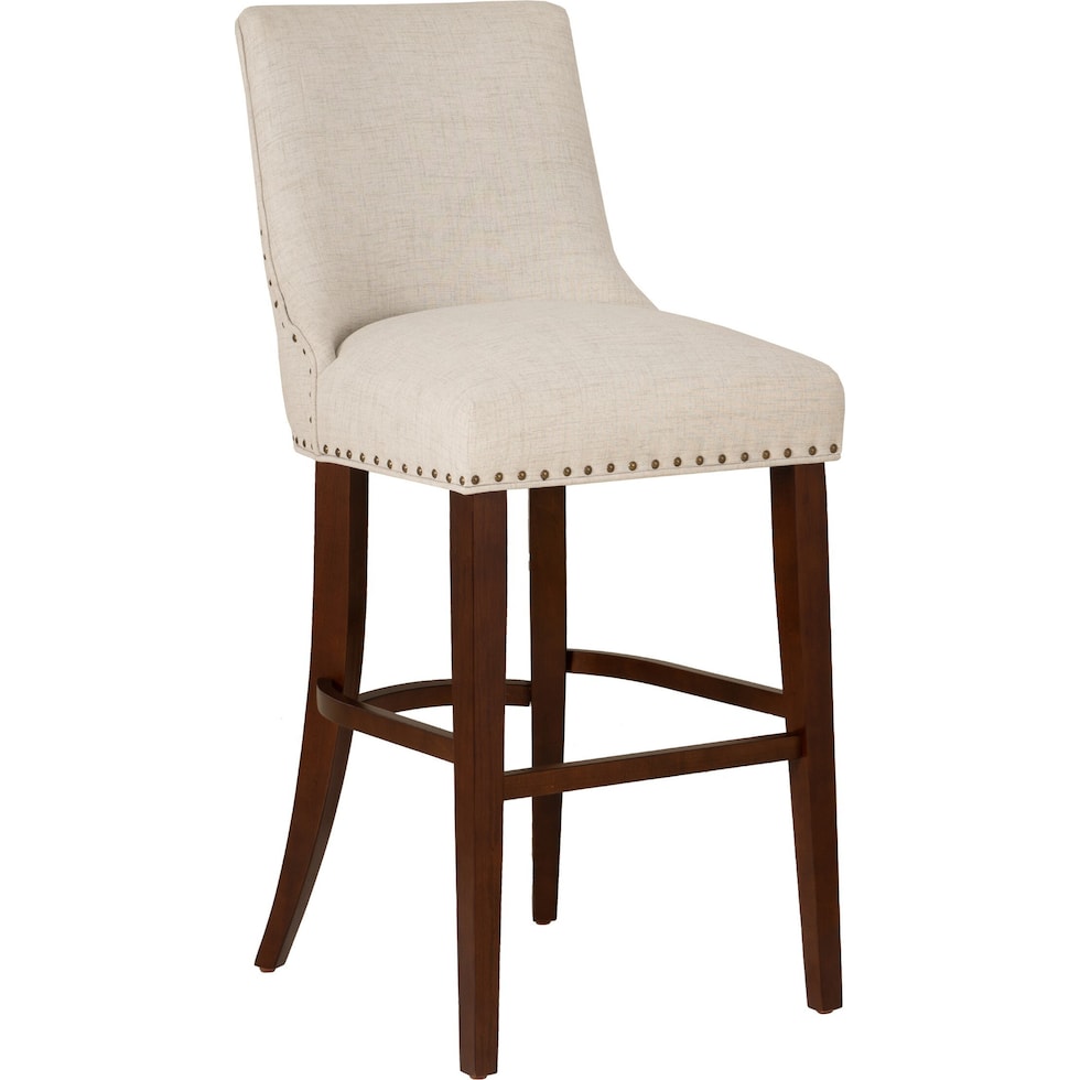 whitaker natural espresso bar stool   