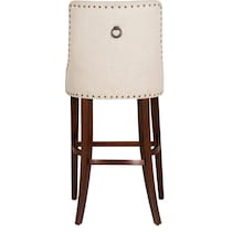 whitaker natural espresso bar stool   