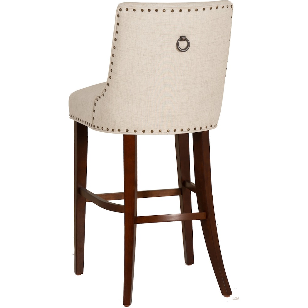 whitaker natural espresso bar stool   