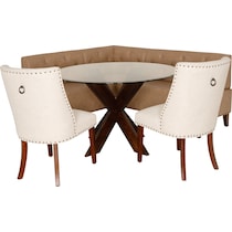 whitaker tan natural  pc dining room   