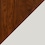white and brown swatch  