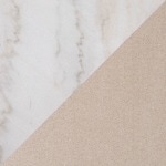 white marble beige natural legs swatch  