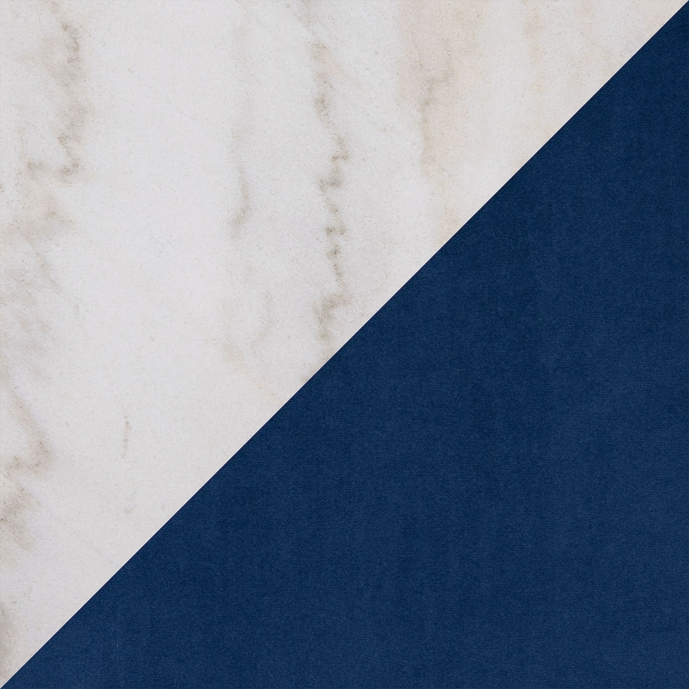 white marble blue swatch  