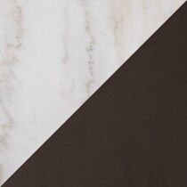 white marble brown natural legs swatch  