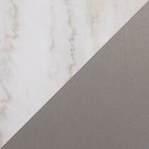 white marble gray black legs swatch  
