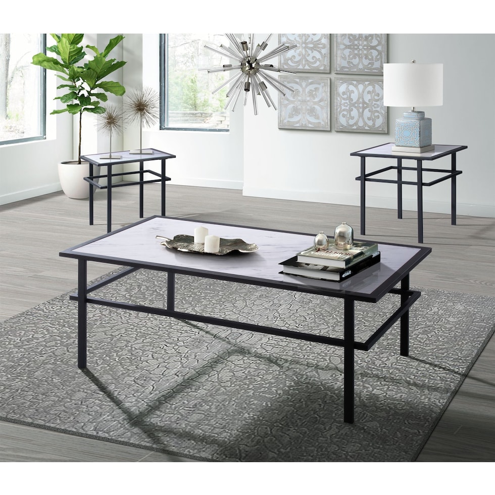 white  pc occasional tables   