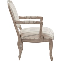 white accent chair   