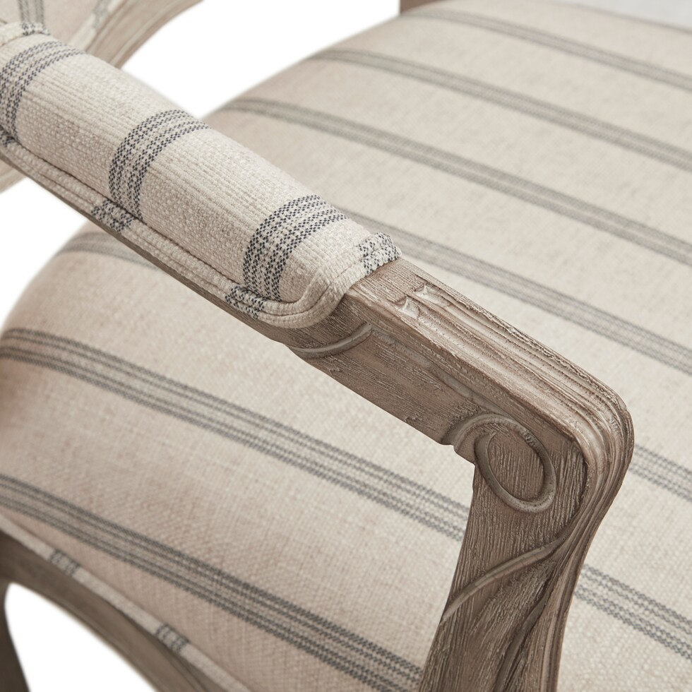 white accent chair   