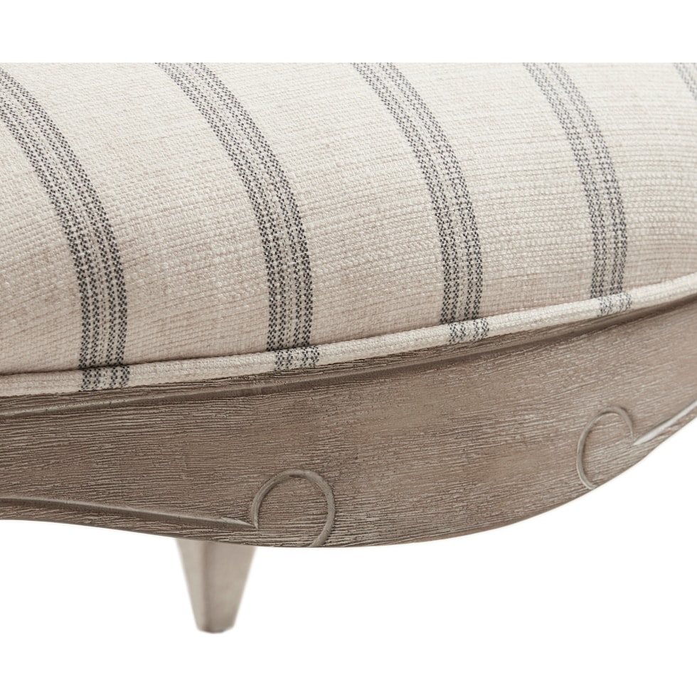 white accent chair   