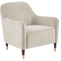 white accent chair   