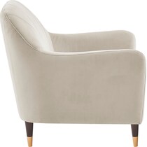 white accent chair   