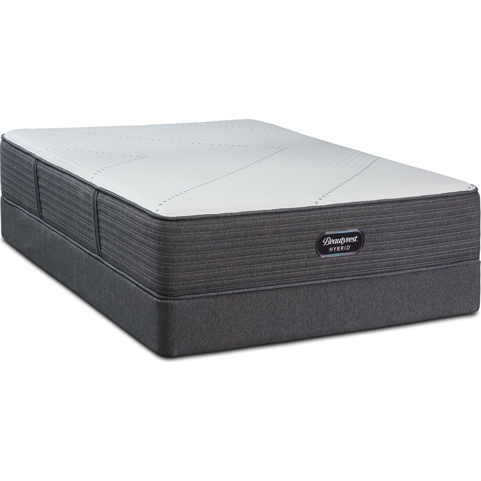 white full mattress low profile foundation set   