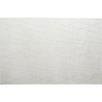 white gold area rug  x    