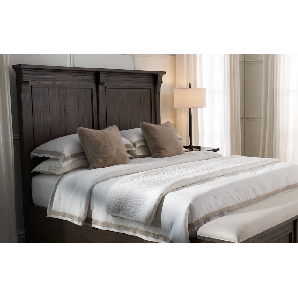 white natural king bedding set   