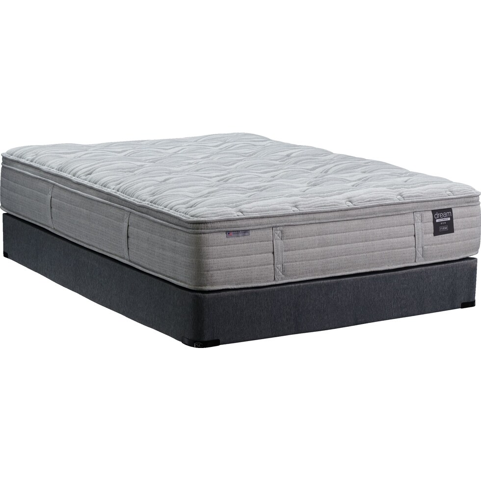 white queen mattress split low profile foundation set   