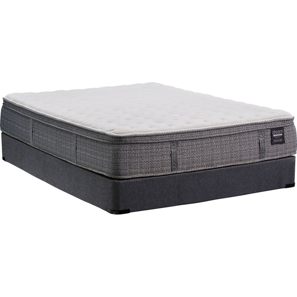 white queen mattress split low profile foundation set   