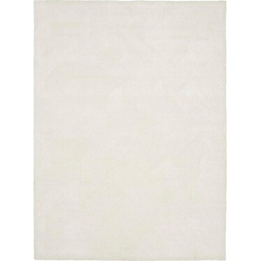 Geometry 8' X 10' Area Rug by Michael Amini - Ivory