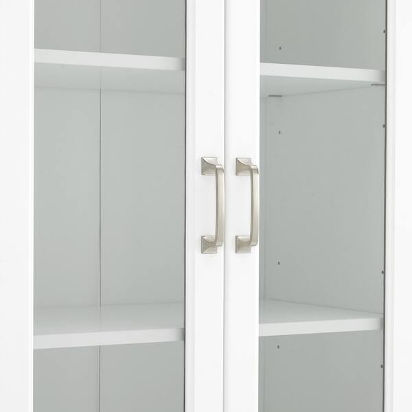 Honnaly 2Piece Pantry with Glass Doors Set Value City Furniture