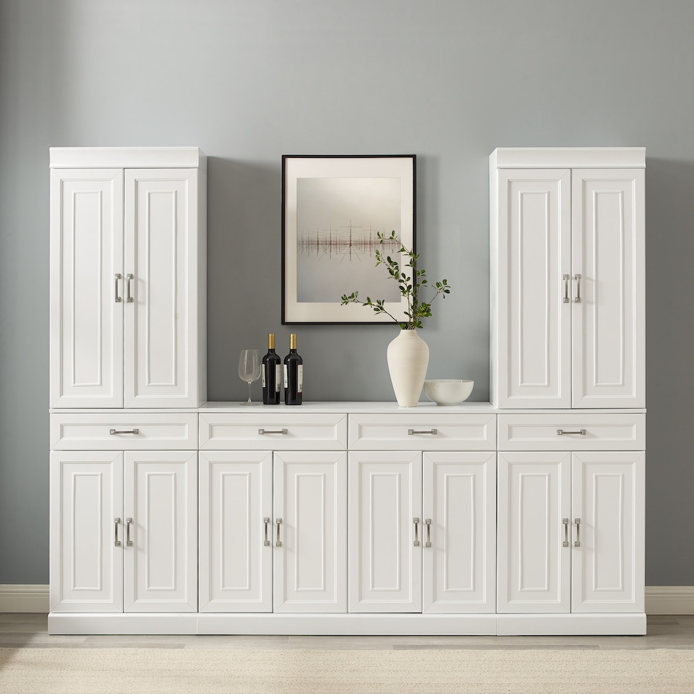 white sideboard   