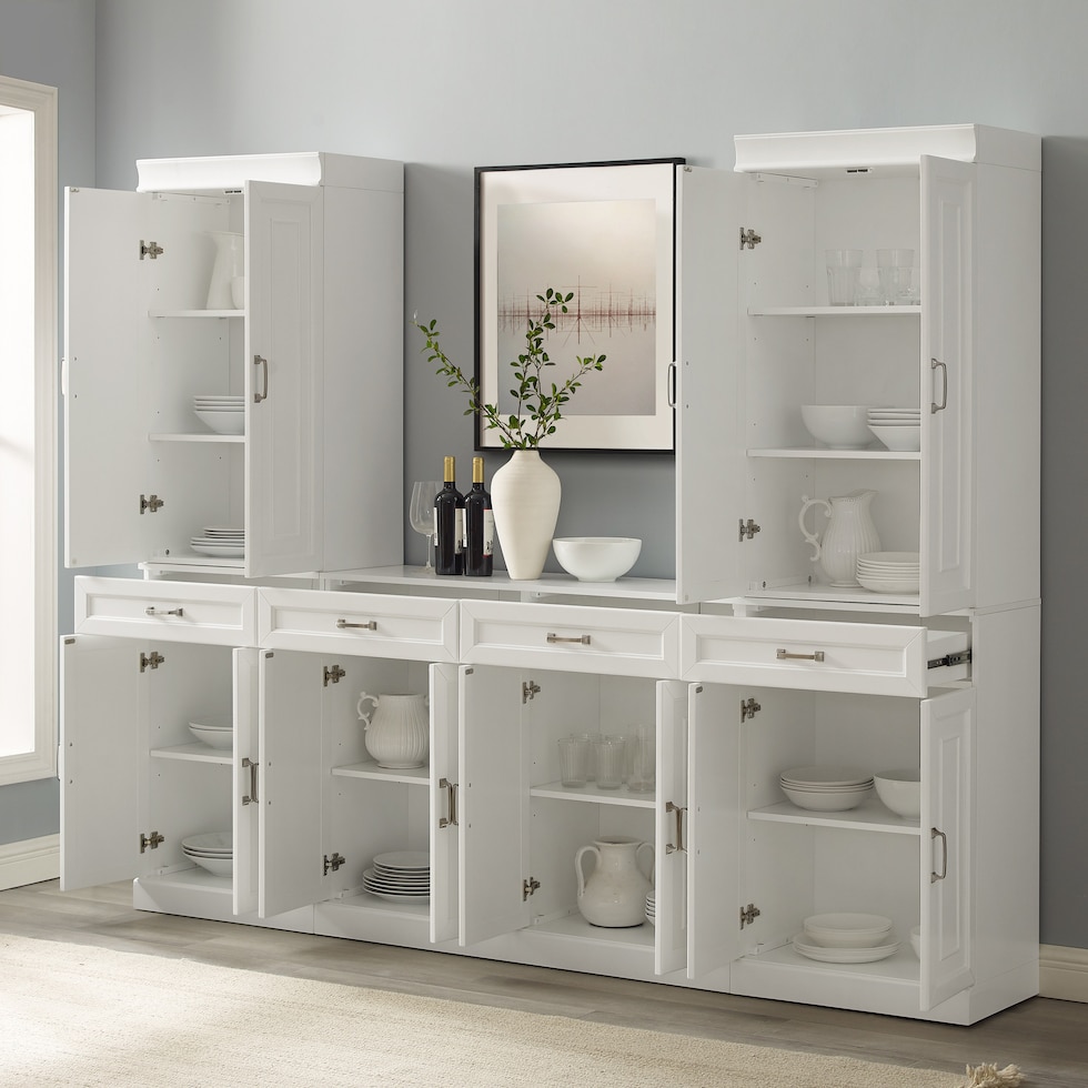 white sideboard   