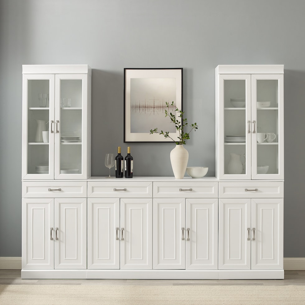 white sideboard   