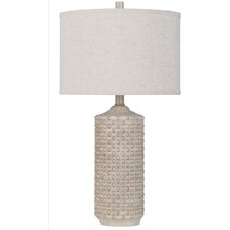 white table lamp   