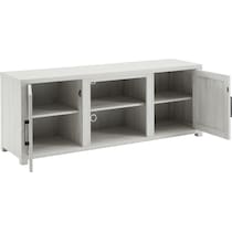 white tv stand   