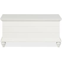 whitman white accent chest   