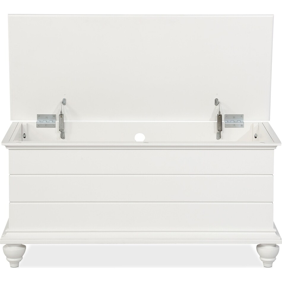 whitman white accent chest   