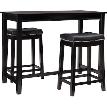 Wilcox 3-Piece Counter-Height Dining Set