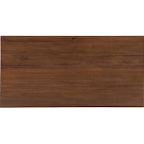 wilcox dark brown counter height dining table   