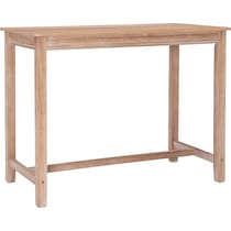 wilcox neutral counter height dining table   