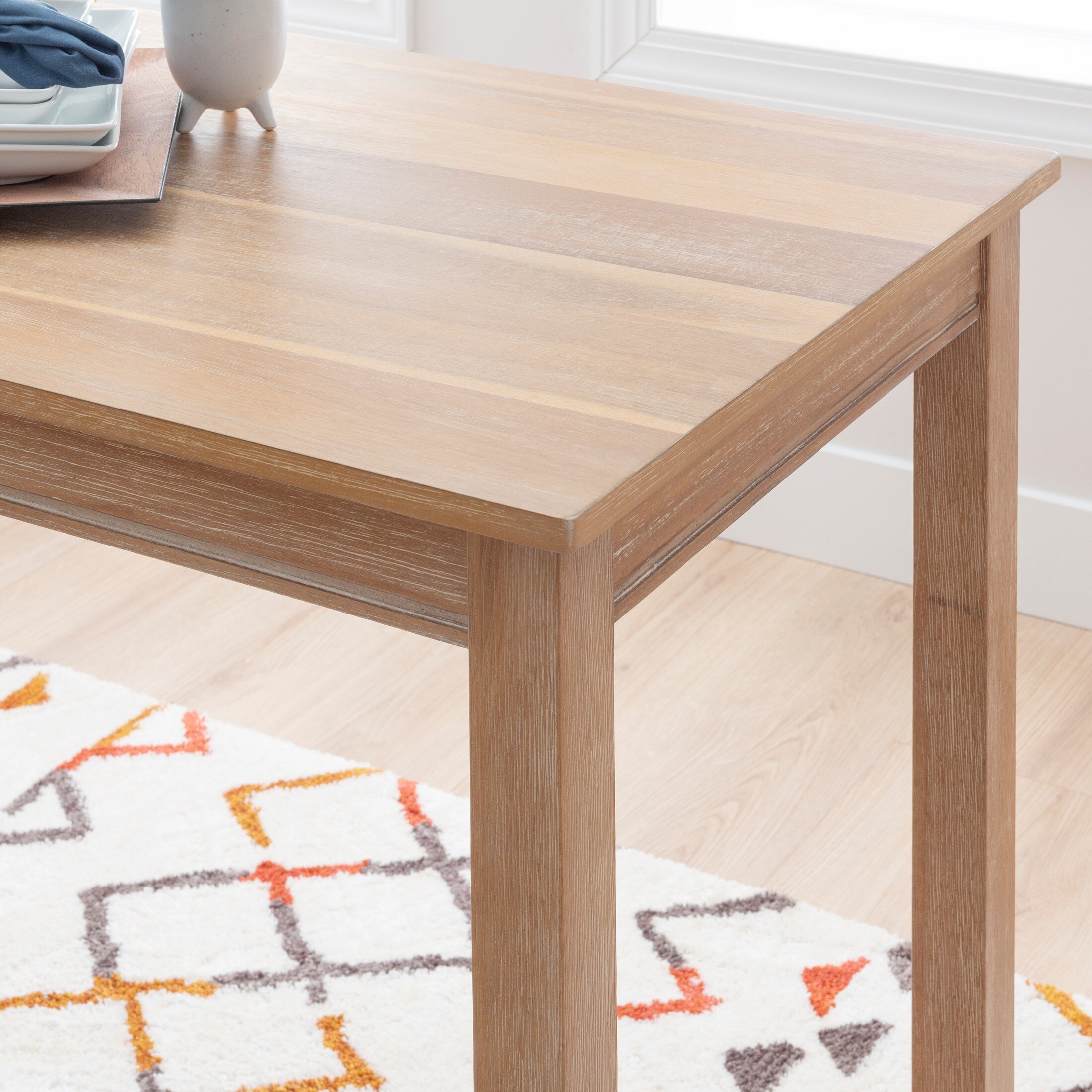 Wilcox extendable dining table discount