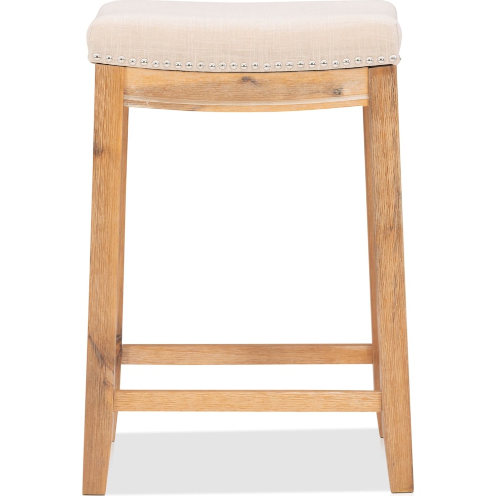wilcox neutral counter height stool   